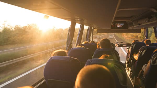 Basketball Team Traveling to Tournament